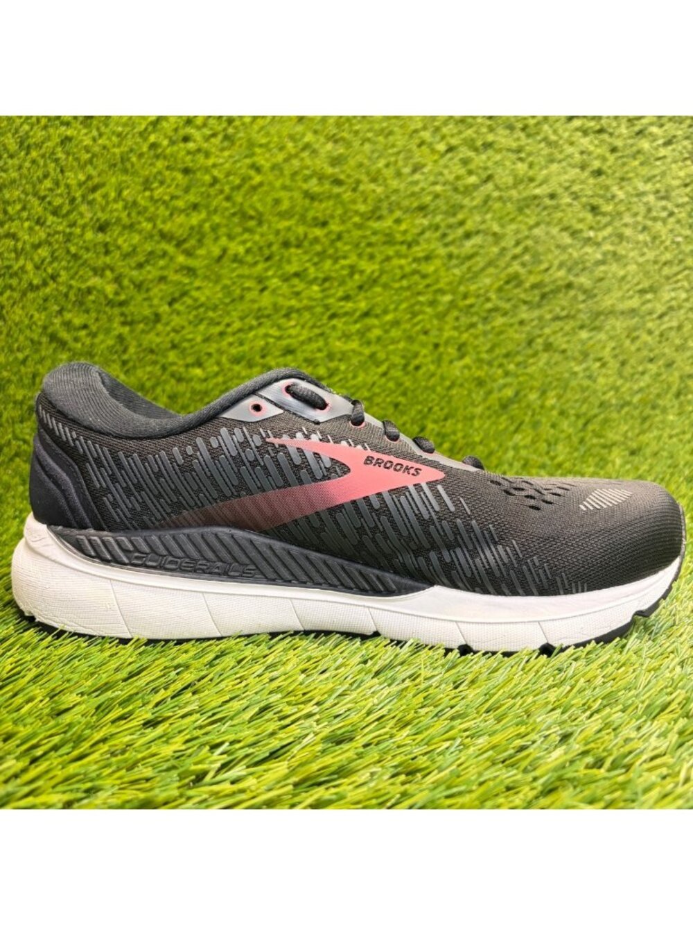 Brooks Addiction GTS 15 Womens Size 11.5EE Black Athletic Running Shoes Sneakers - Picture 5 of 11